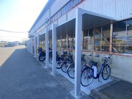 三重県伊賀市　H様邸 LIXIL　サイクルポートSCミニ　自転車置き場　自転車倉庫