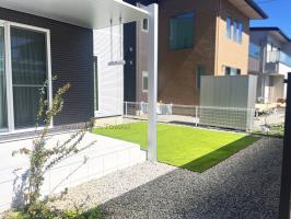 三重県津市 S様邸 新TOMANターフ 人工芝 リガーデン 外構