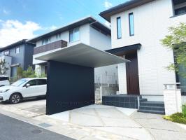 三重県四日市市 Y様邸 三協アルミ カーポート FⅡ エフツー 1台用 外構