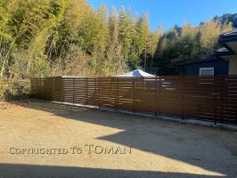 三重県いなべ市　K様邸 YKKap　シンプレオフェンスSY3型