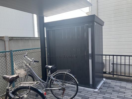 三重県鈴鹿市　H様邸　イナバ物置　フォルタ　エクステリア　外構　おしゃれ物置