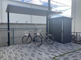 三重県鈴鹿市　H様邸　　LIXIL　テラスSC　自転車置き場　サイクルポート　テラス屋根
