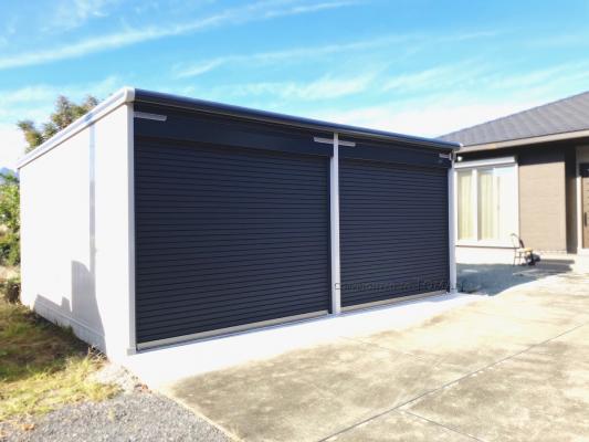三重県鈴鹿市　T様邸 　ヨドガレージ　ラビージュ　車庫　シャッターガレージ　外構