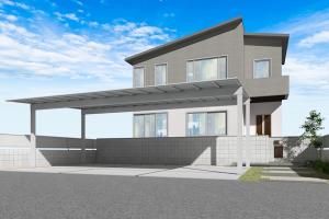 三協アルミ スカイリード【シャドークール】シルバーポリカ　 両側支持 (3台用)