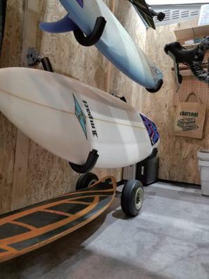 【物販のみ】イギリス製 メタルシェッド TM2ボードプラス　サーフボード　スケートボード　バイク倉庫