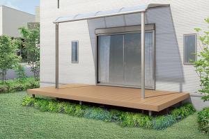 LIXIL　テラス屋根　スピーネ　R型　テラスタイプ　600タイプ