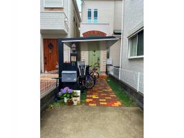 兵庫県尼崎市　K様邸 LIXIL　サイクルポートSCミニ　自転車置き場　自転車倉庫