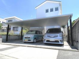 愛知県名古屋市　A様邸　三協アルミ　カーポート　FⅡ　エフツー　3台用