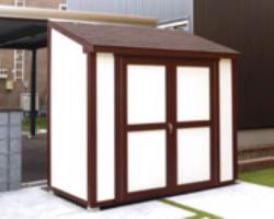 木製物置スマートワン　ギルモア　パネルタイプ　施工費込み　シンプルホーム