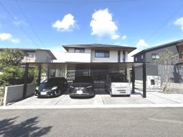 三重県四日市市 S様邸 リクシル(LIXIL) カーポートSC 3台用 外構 おしゃれエクステリア