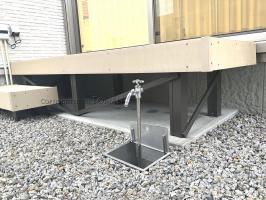 三重県四日市市 L様邸 ニッコーエクステリア 立水栓 不凍伸縮式立水栓 D-EN3