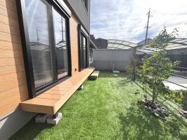 三重県四日市市　H様邸　LIXIL　樹ら楽ステージ　ウッドデッキ　