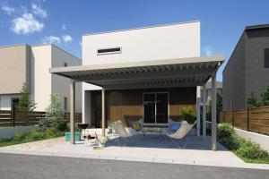 三協アルミ カーポート G1-R 基本タイプ 2台用(耐風圧・耐積雪仕様)