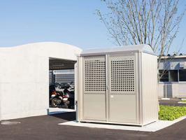 四国化成　ゴミストッカー容量　PM型　:開き戸/引き戸セレクトタイプ　2,800～2,950ℓ