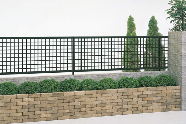 四国化成 アルミフェンス クレディフェンスHG3型 格子境界フェンス