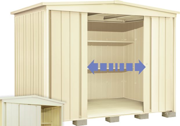 マツモト物置 GM-TERRA 2610 自転車置き場 洗濯干し 施工費込み